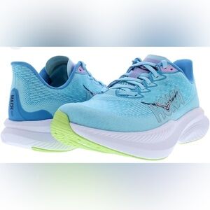 HOKA One One Mach 6 Sneakers Women's Size 9B Blue Sport Shoes